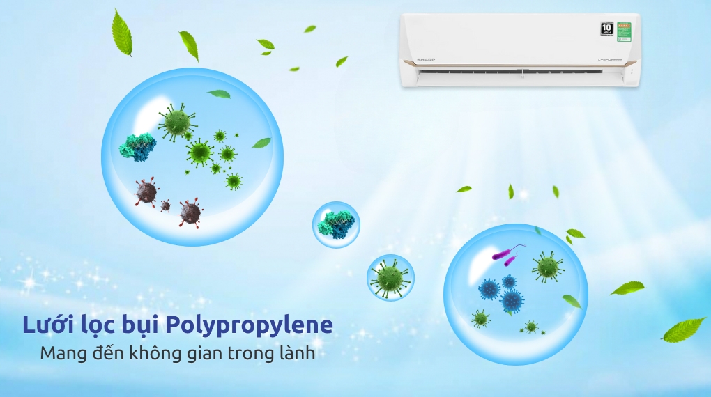 Lưới lọc của Máy lạnh Sharp 1.5 HP inverter AH-X13CEW