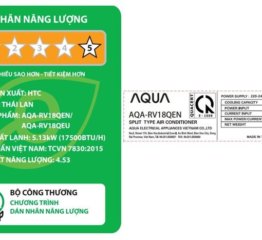 Máy lạnh Aqua 2 HP inverter AQA-RV18QE 6