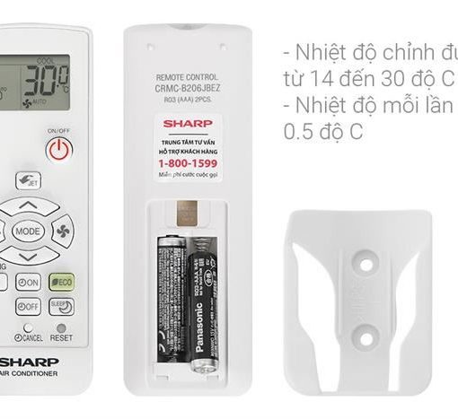 Máy lạnh Sharp 1.5 HP inverter AH-X13CEWC