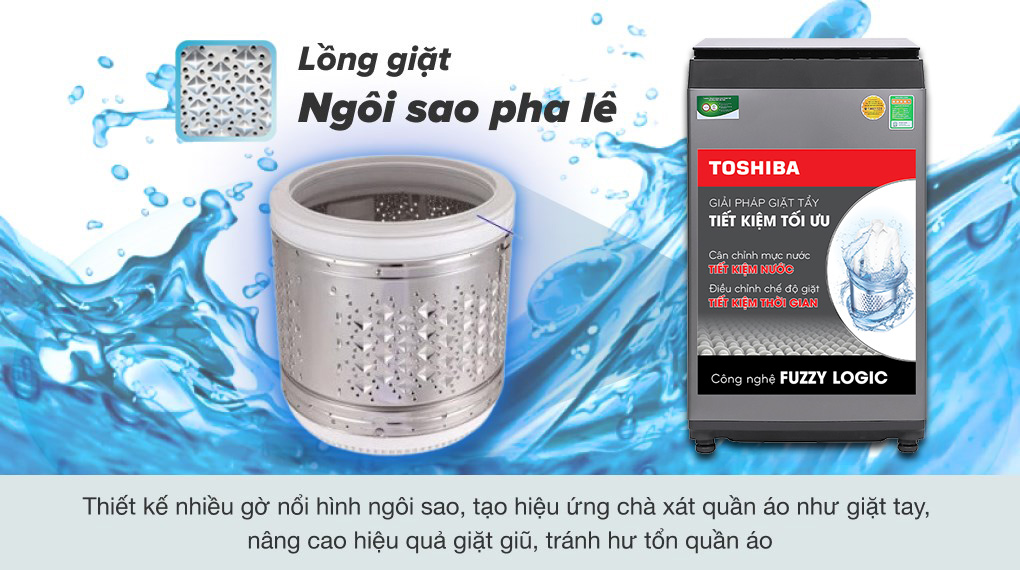 Lồng giặt của Máy giặt Toshiba 7 kg AW-L805AV(SG)