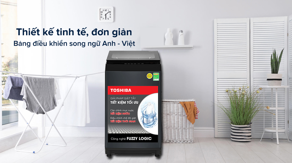 Thiết Kế Của Máy giặt Toshiba 8 kg AW-M905BV(MK)