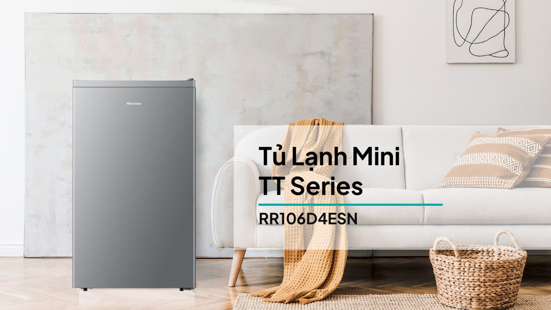 Tủ Lạnh Hisensen 82 Lít RR106D4ESN